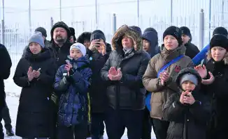 Жители поселка Водный рады открытию современного спортивного комплекса в Семее