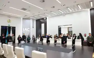 Выездная лекция магистрантов Академии правосудия в Суде Международного финансового центра Астана