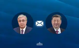 Президент Казахстана поздравил Си Цзиньпина с национальным праздником Китая