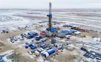 В Атырауской области зафиксирован фонтанный приток газа на глубокой поисковой скважине "Каратон Подсолевой"