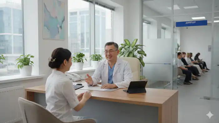 В Казахстане проведён анализ возрастного состава врачей: молодые специалисты преобладают в некоторых регионах, в то время как в других отмечается большее количество медиков среднего и старшего возраста. {city2}