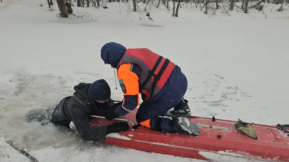 Ледяные зебры: как спасатели борются с опасностью {city2}