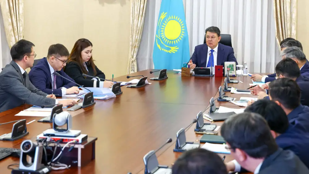 Канат Бозумбаев обозначил отставания в реализации Нацпроекта МЭКС на заседании Проектного офиса {city2}