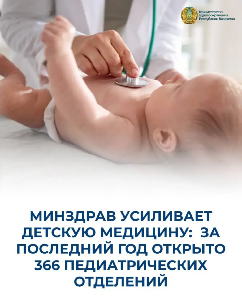 МИНЗДРАВ УСИЛИВАЕТ ДЕТСКУЮ МЕДИЦИНУ: ЗА ПОСЛЕДНИЙ ГОД ОТКРЫТО 366 ПЕДИАТРИЧЕСКИХ ОТДЕЛЕНИЙ {city2}