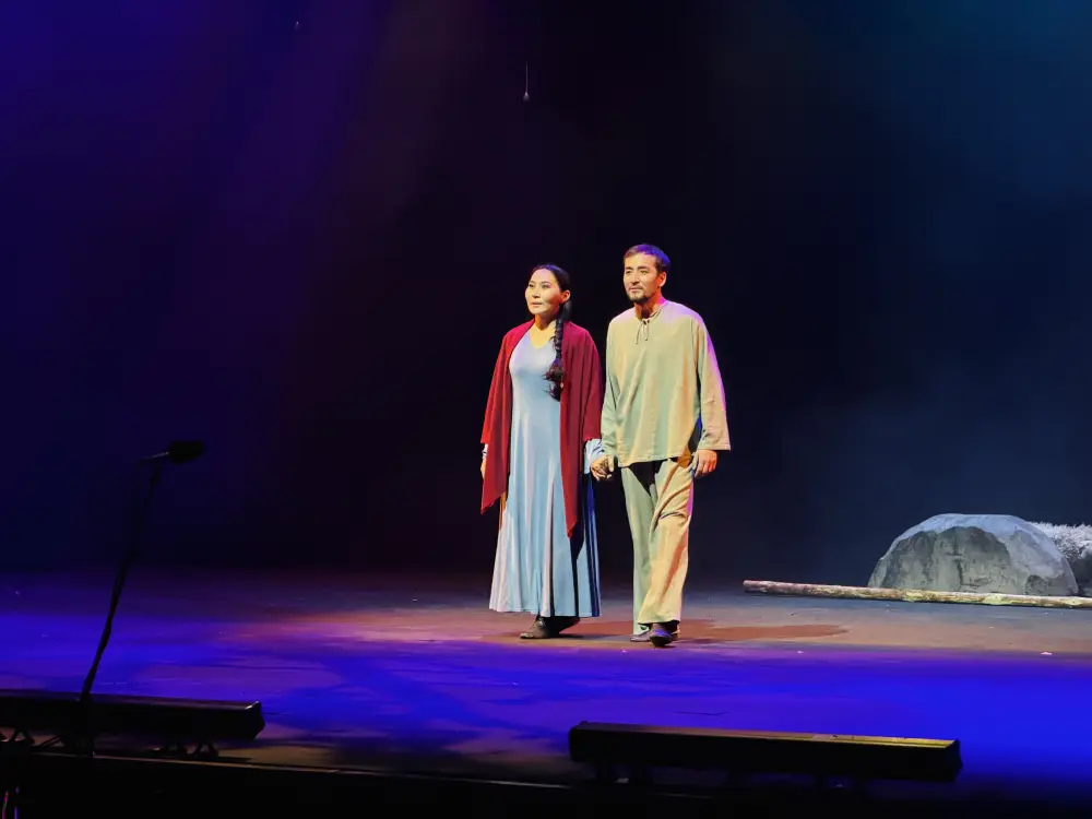 В театре имени Калибека Куанышбаева состоялась премьера спектакля «Шолпанның күнәсі» (3)
