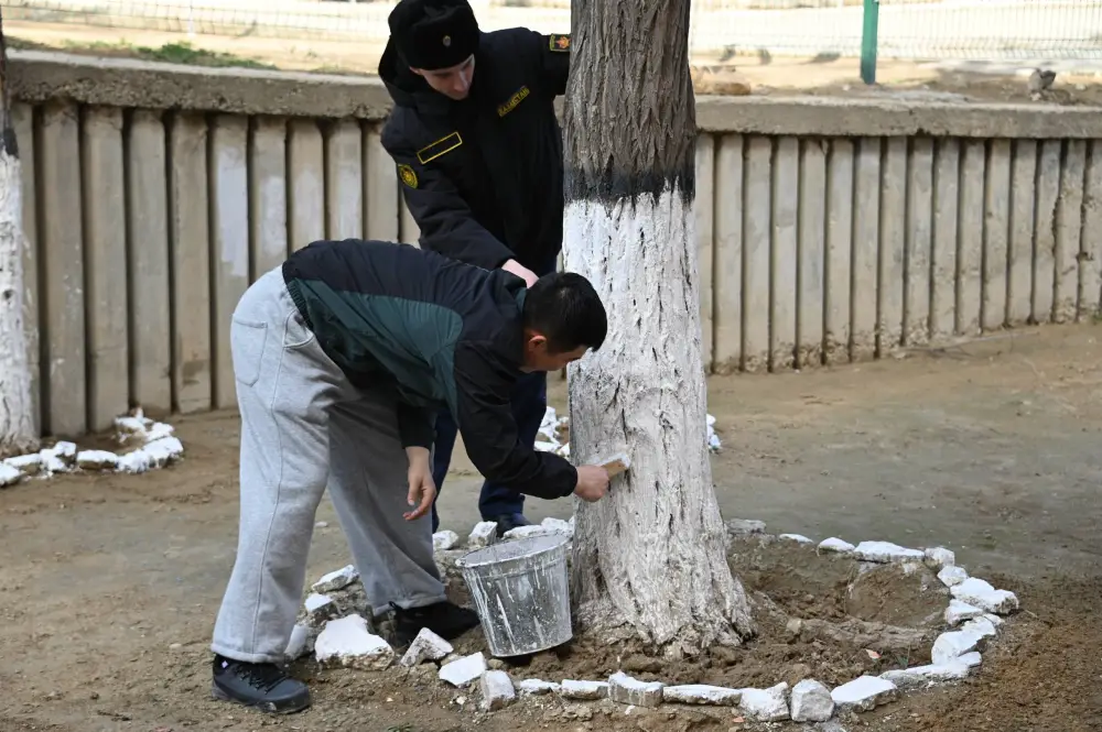 В День очищения военнослужащие провели в гарнизонах экологические акции (2)