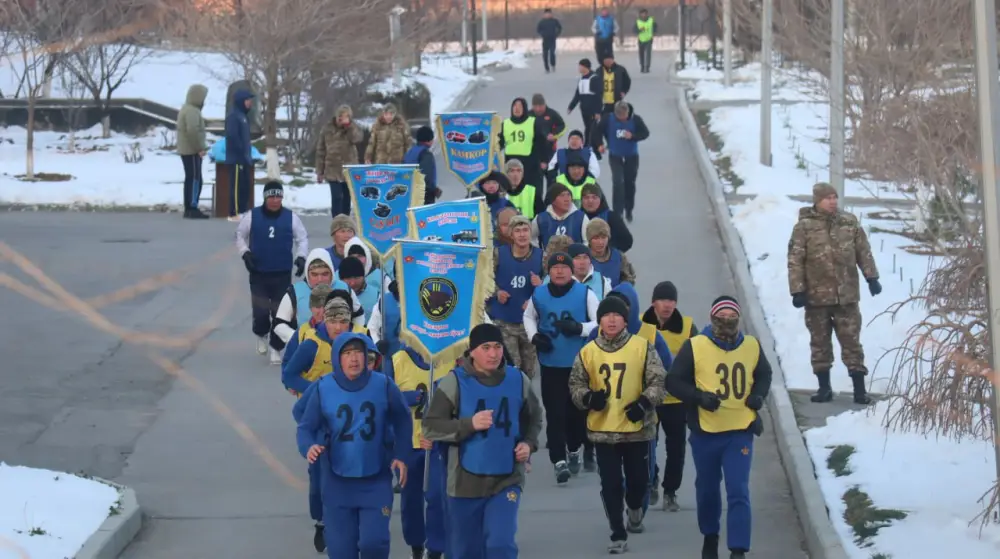 Наурыз: массовый забег военнослужащих в городе {city2}