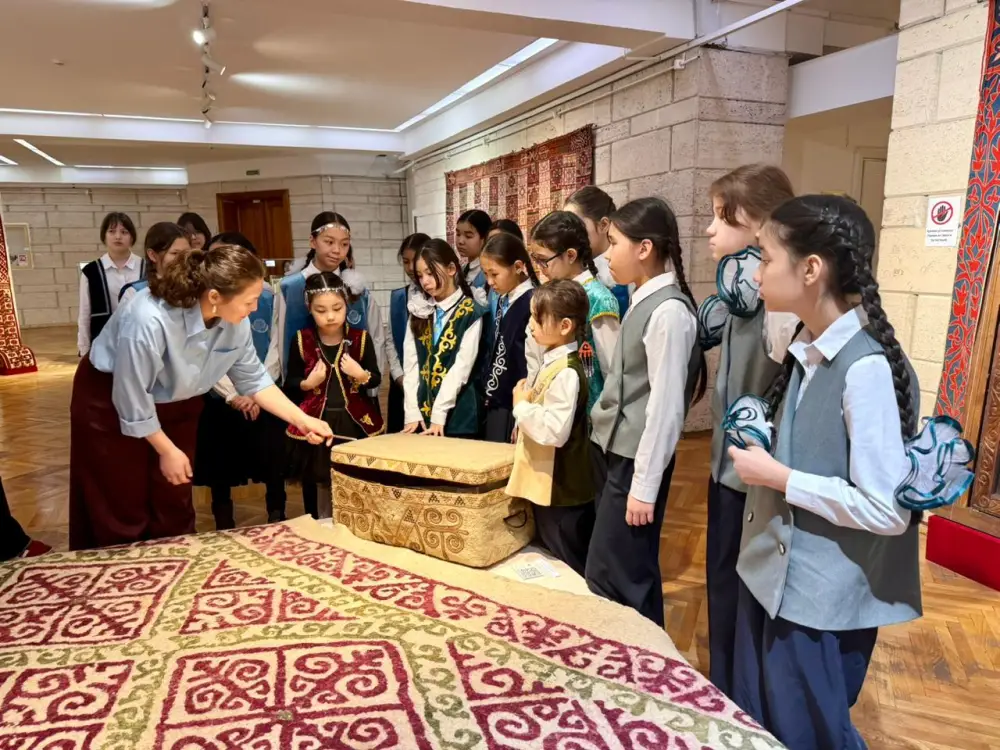 В Национальном центральном музее ко Дню «Шаңырақ» представили традиции казахского ремесла (6)