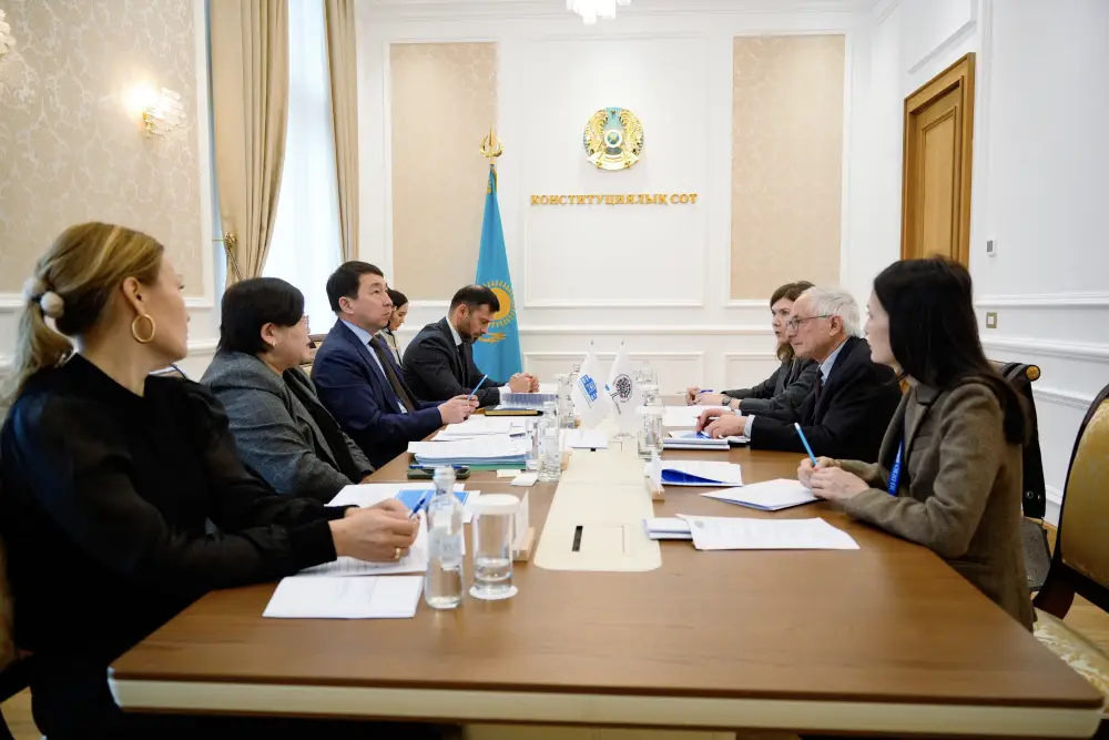 Конституционный Суд посетили международные наблюдатели за референдумом по новой Конституции (10)