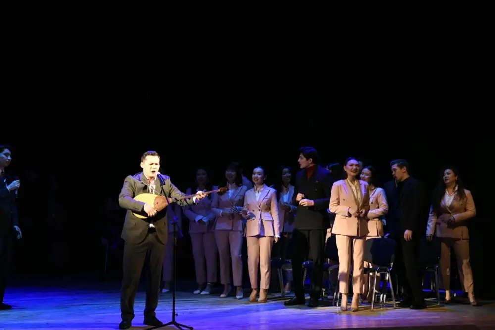 Спектакль «Бақытты шаңырақ жыры» в Астане: Celebrating Family Values with 19 Couples {city2}