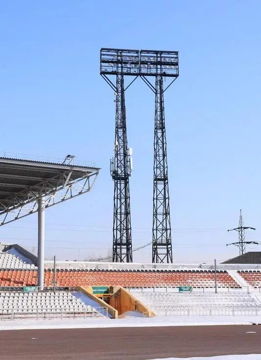 На стадионе «Шахтёр» тестируют систему подогрева поля (3)