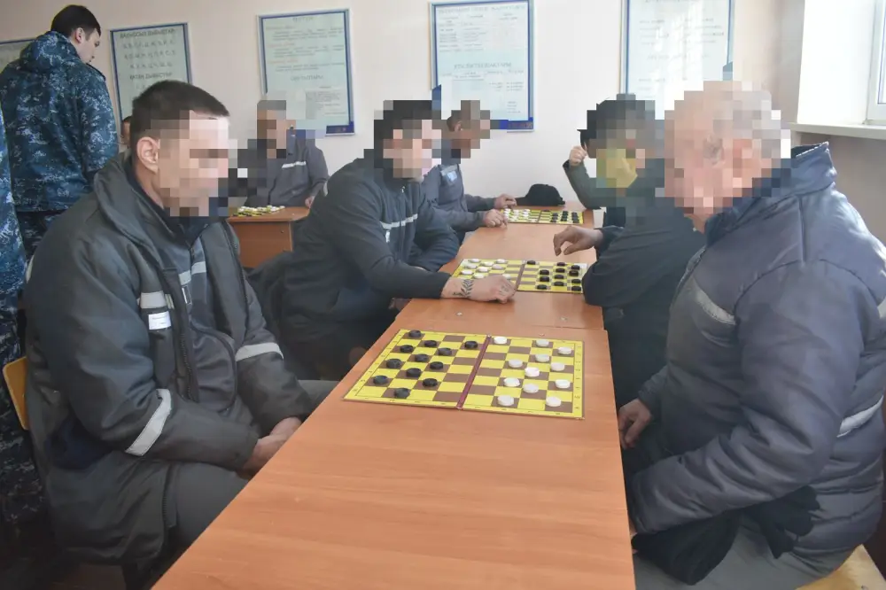 В Учреждении №28 завершился турнир по шашкам среди осужденных {city2}
