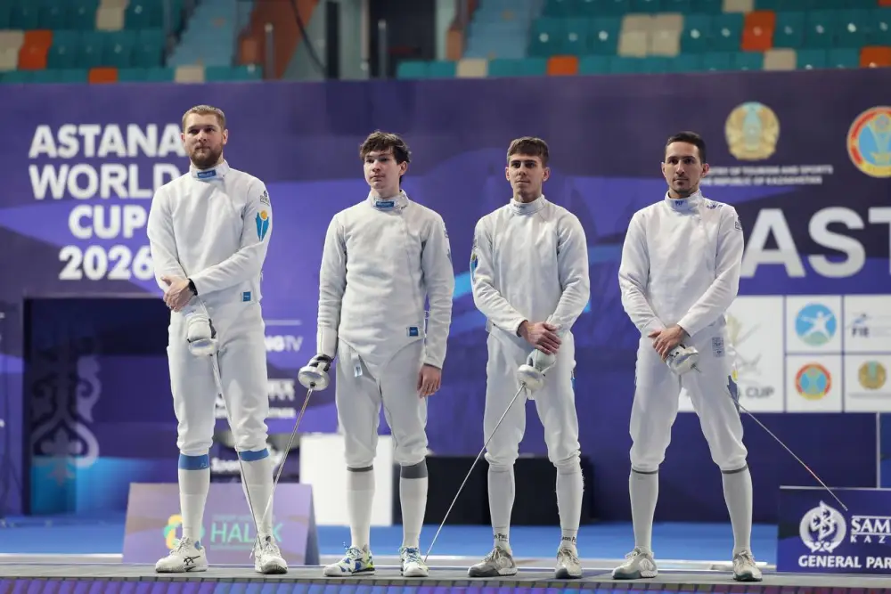 Казахстанская сборная по фехтованию заняла 4-е место на Кубке мира, продемонстрировав выдающиеся результаты {city2}