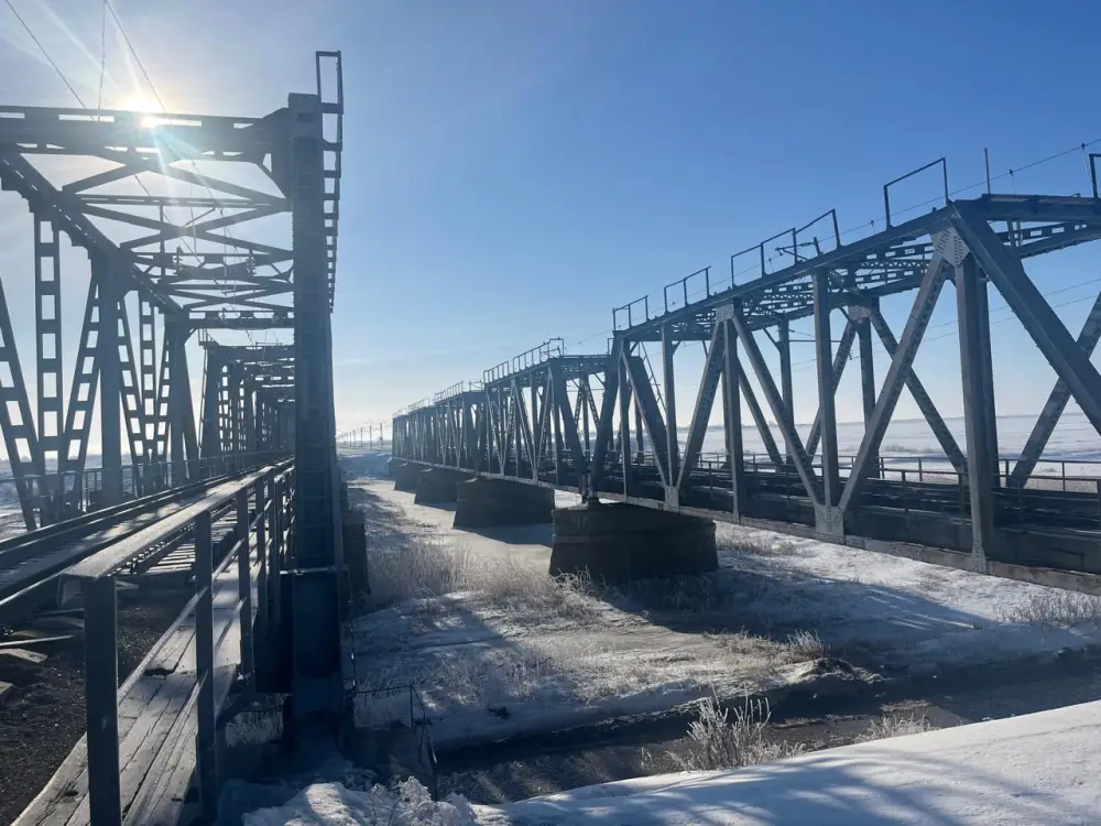 Готовность железнодорожной инфраструктуры к паводкам проверена в Акмолинской области (6)