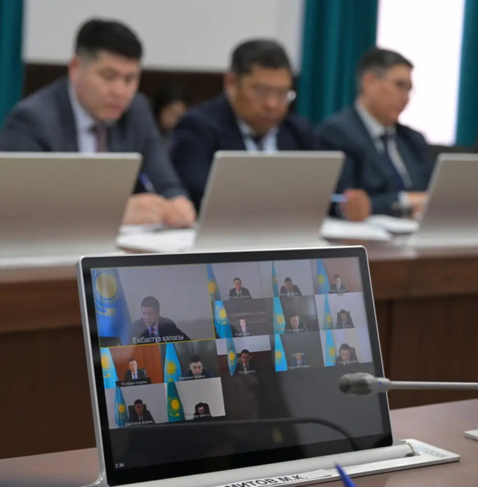 Сегодня в акимате области рассмотрели вопросы благоустройства и санитарной очистки населенных пунктов (7)