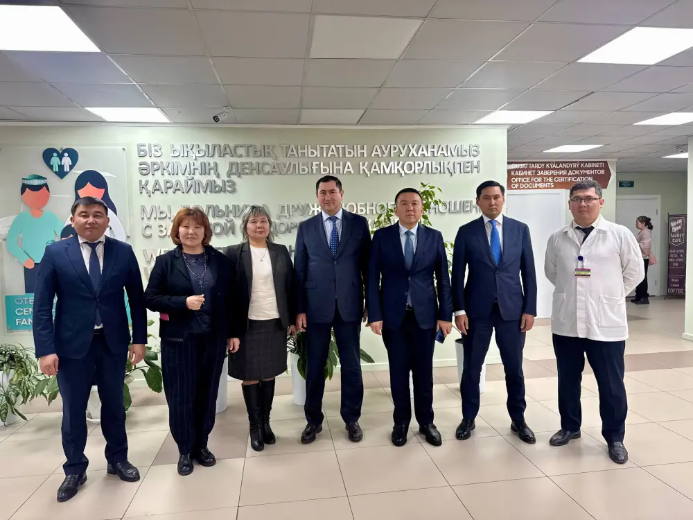 В АЛМАТИНСКОЙ ОБЛАСТИ ОТКРЫЛСЯ ОБНОВЛЕННЫЙ ПОСЛЕ КАПРЕМОНТА ПЕРИНАТАЛЬНЫЙ ЦЕНТР (3)