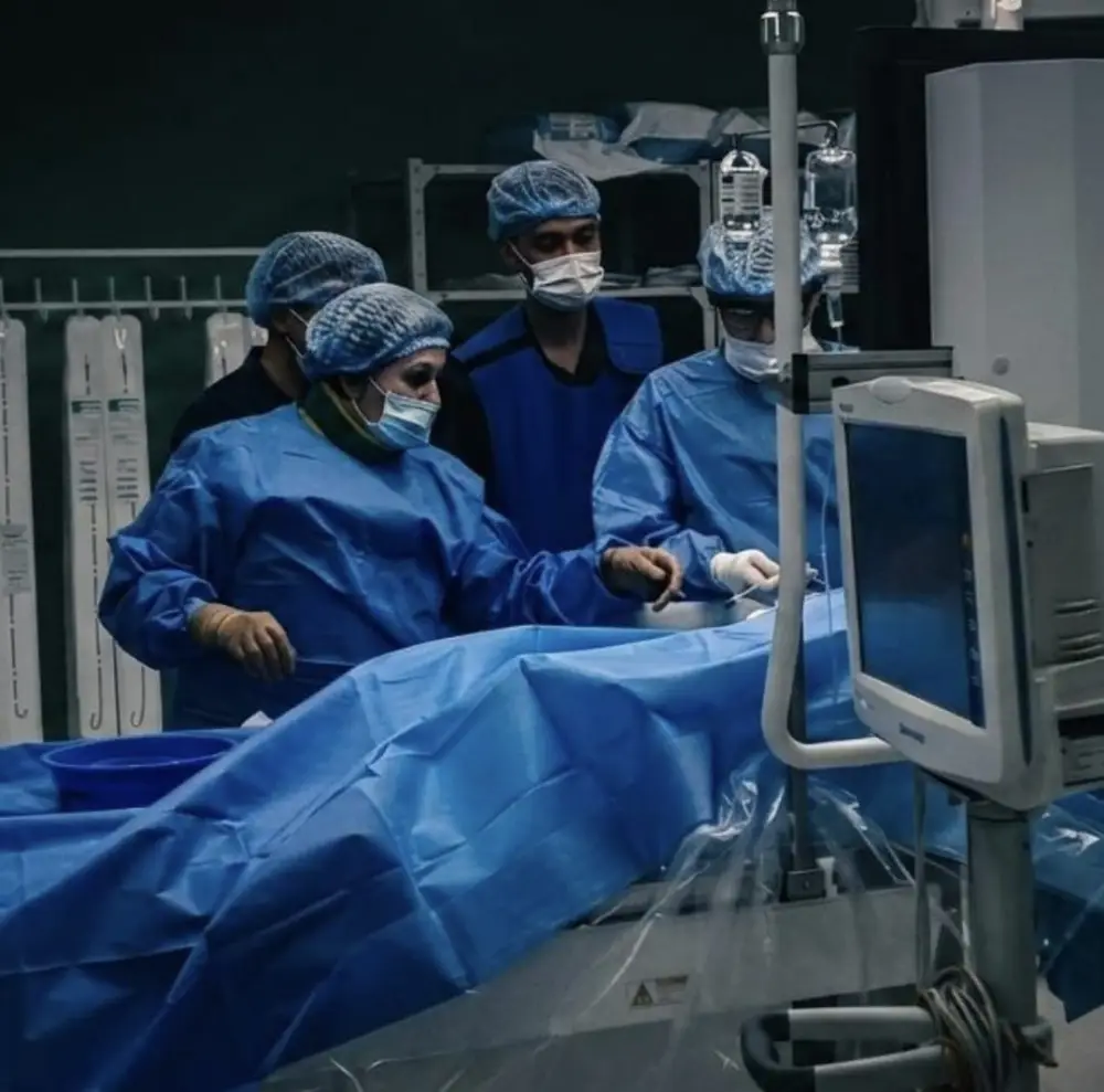 Innovative Cardiology Services Launched in Enbekshikazakh: First Successful Stenting Procedures Conducted at the Local Hospital {city2}