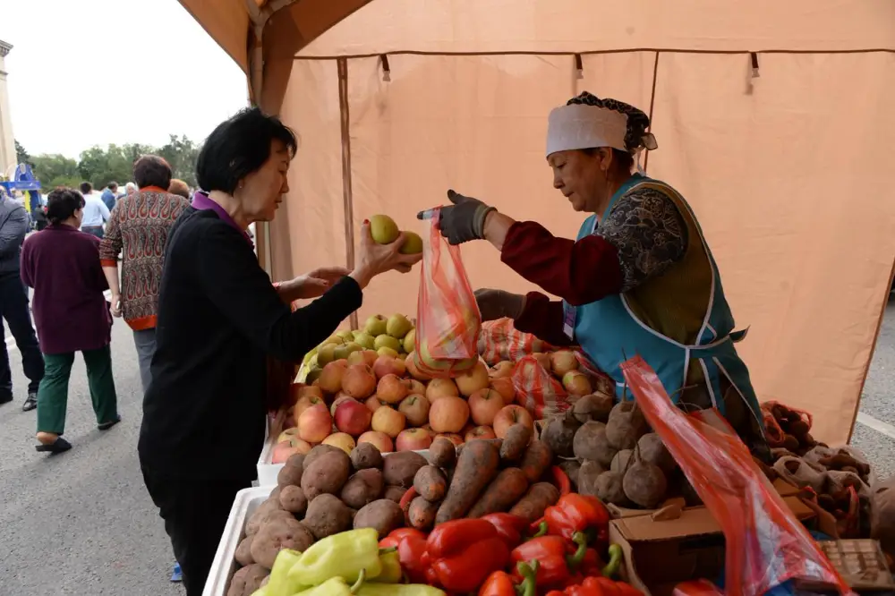 Фермерская ярмарка в Алматы 2000 тонн свежих продуктов от производителей {city2}
