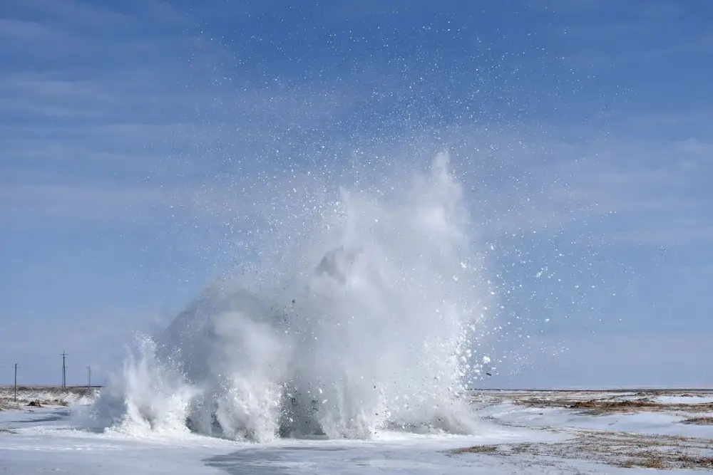 Подготовка к паводкам: взрывные работы, мониторинг и превентивные мероприятия (7)