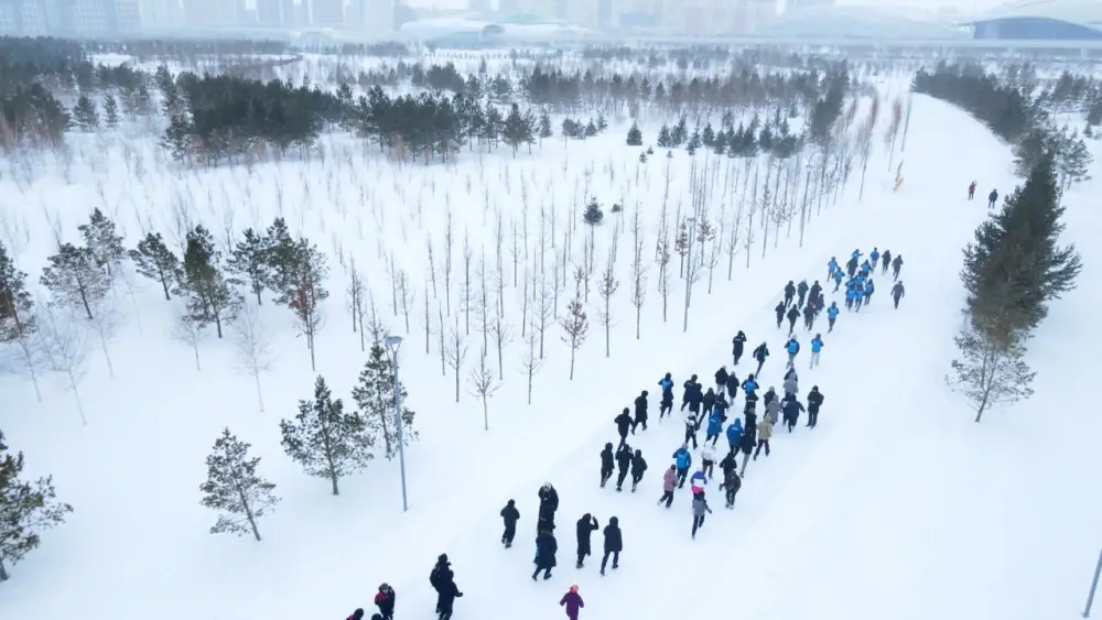 Mass Participation Run in Astana Highlights Support for New Constitution {city2}