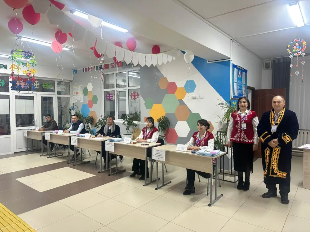 Голосование в Туркестанской области: тысяча дверей к демократии открыты! {city2}