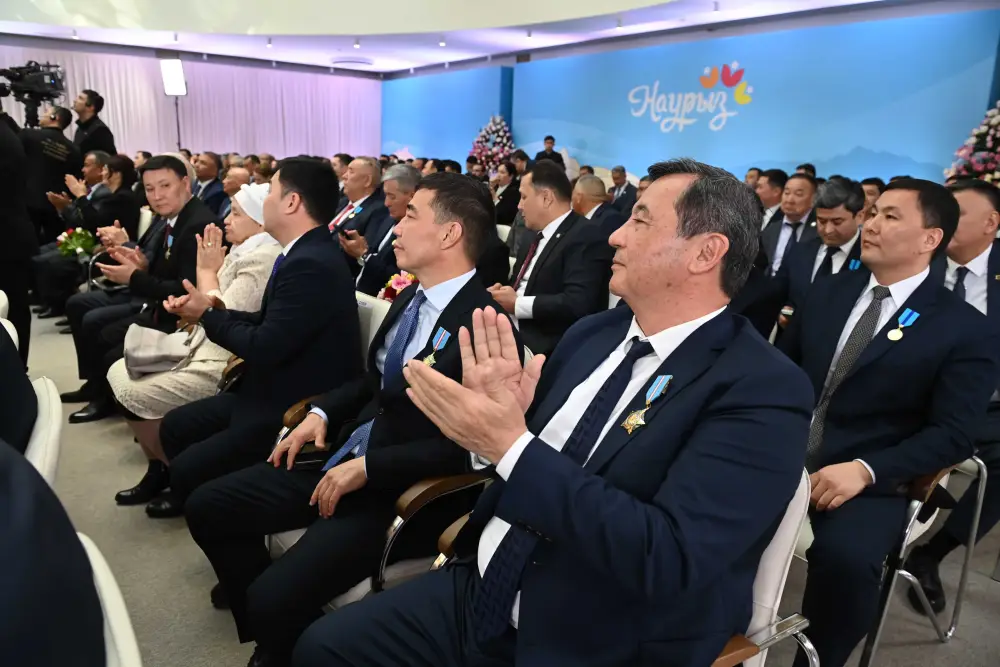 Выступление Касым-Жомарта Токаева о культурном наследии и экономических достижениях Туркестанской области {city2}