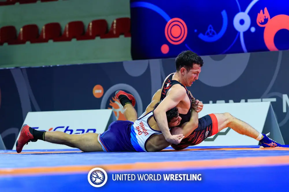 Столичный борец Марлан Мукашев стал бронзовым призером международного турнира {city2}