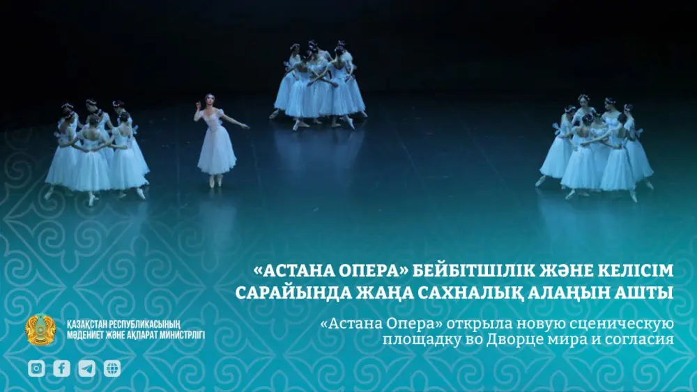 Открытие новой сцены в «Астана Опера»: новые горизонты для балета и оперы в Казахстане {city2}