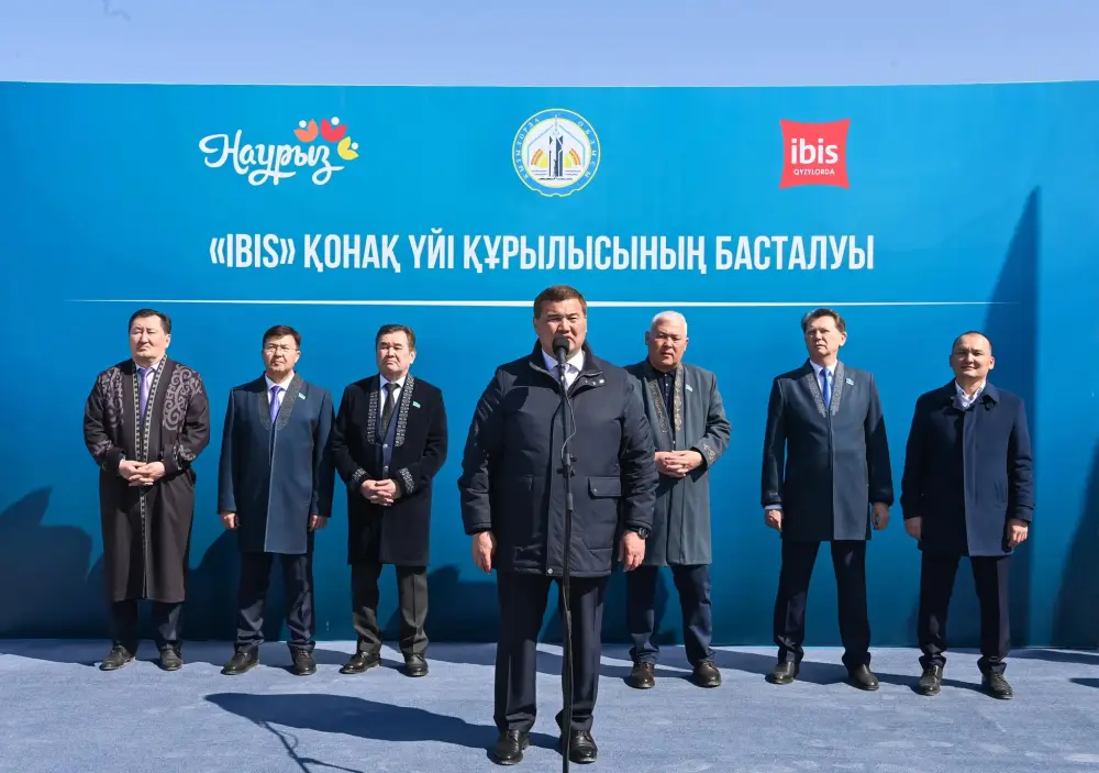 Заложена капсула строительства гостиницы IBIS в Кызылорде (5)