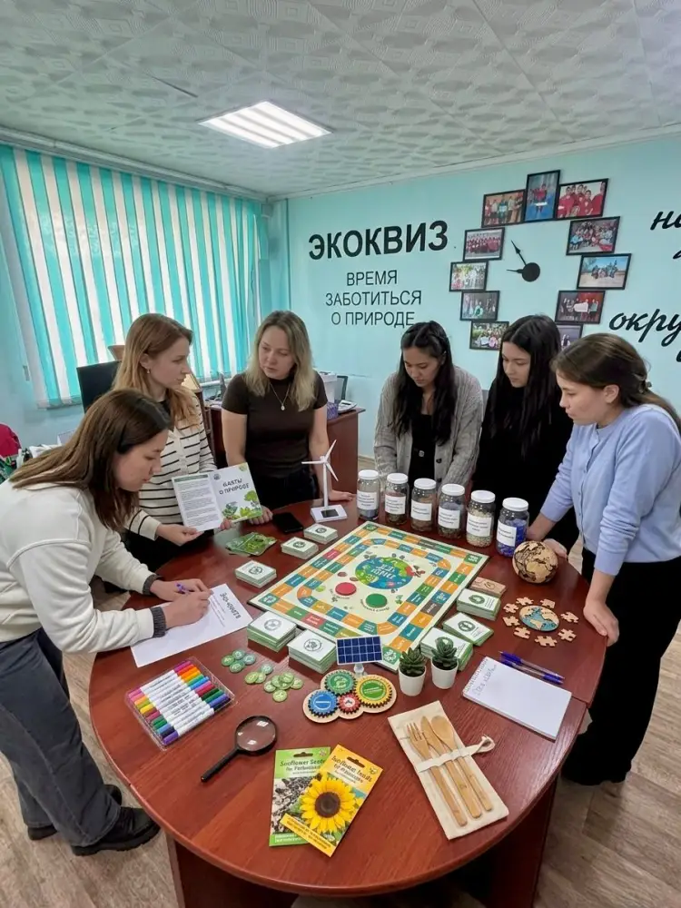 Молодёжь Карабалыка объединяется для решения экологических проблем на «Экологическом квизе» {city2}