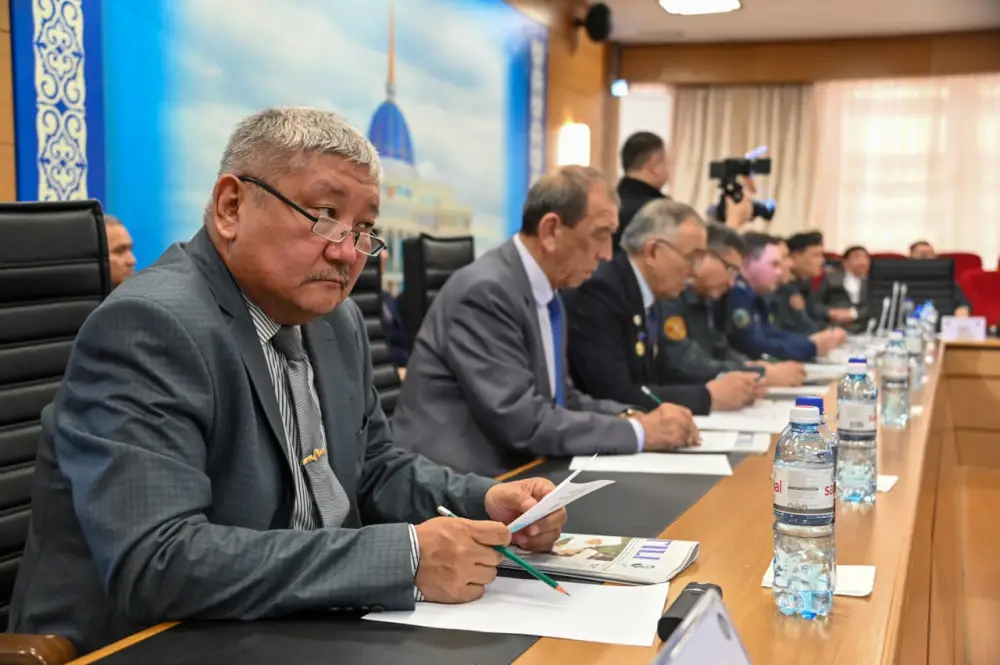 В Национальном университете обороны открыли мемориальный уголок, посвящённый 125-летию генерала Шакира Джексенбаева {city2}