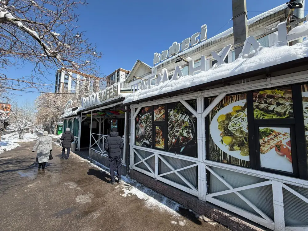 В Алматы сносят незаконное кафе: стройка без разрешений ушла под нож {city2}