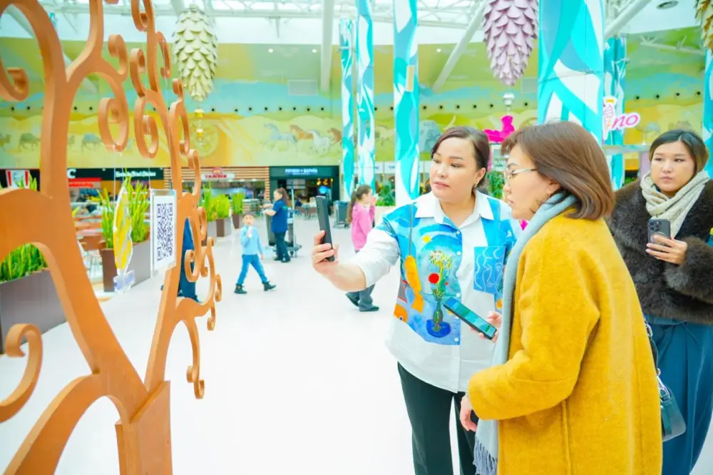 «Армандар әлемі»: в Астане установили «Дерево желаний» (6)