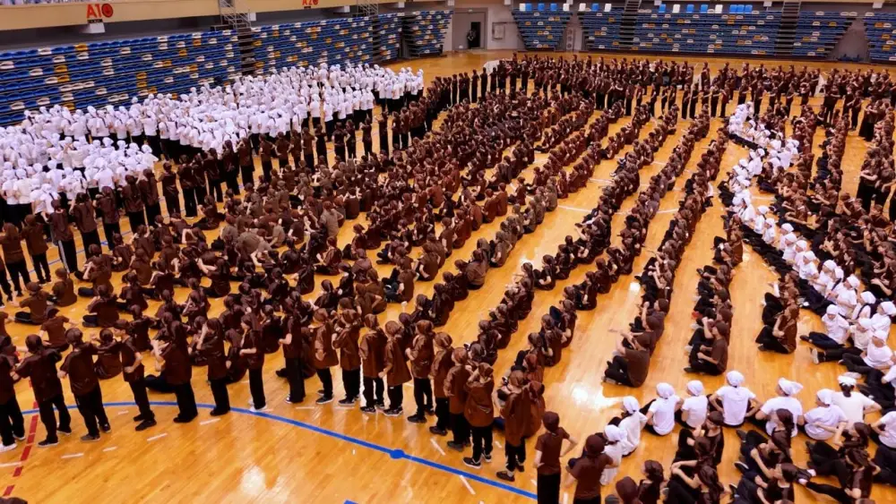 Более 18 тысяч детей по всей Астане начали одновременно игру в асык (2)