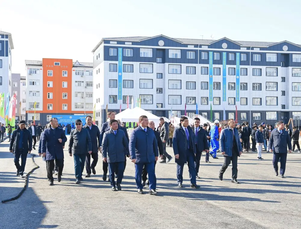 Открытие 10 новых жилых домов в Кызылорде: шаг к улучшению жилищных условий для местных жителей {city2}