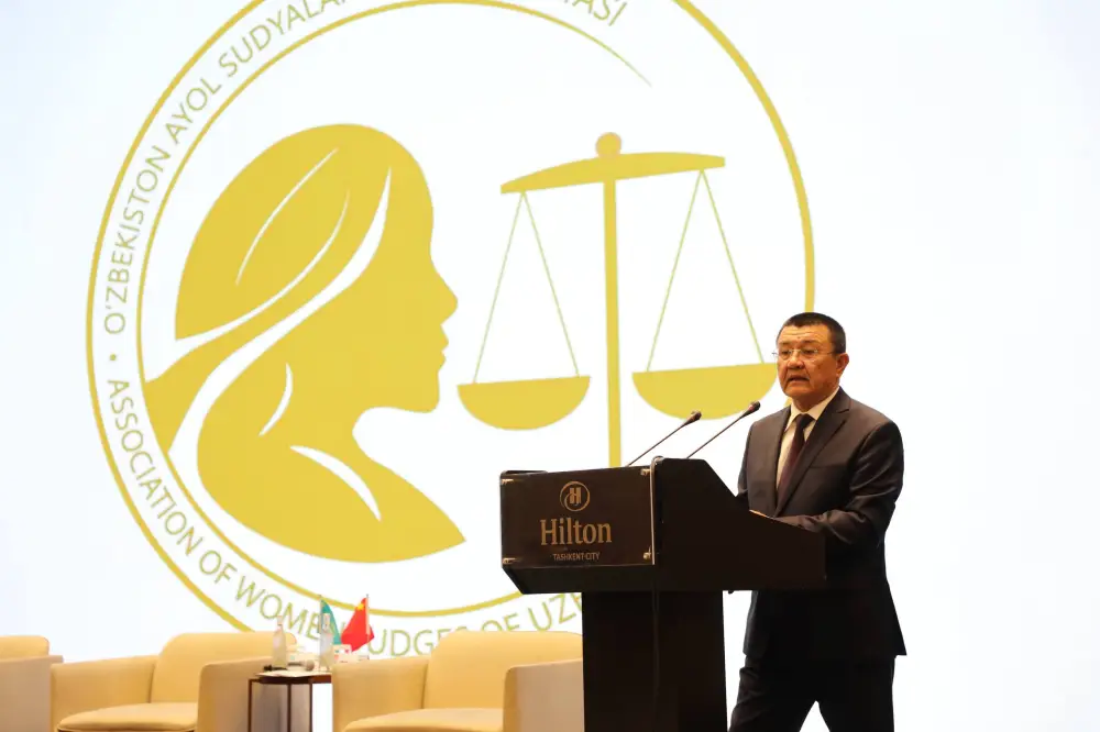 На конференции в Ташкенте обсуждали роль женщин-судей и гендерный баланс в судебной системе {city2}
