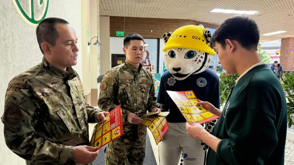 В Алматы прошли учебно-методические сборы по вопросам гражданской защиты (4)