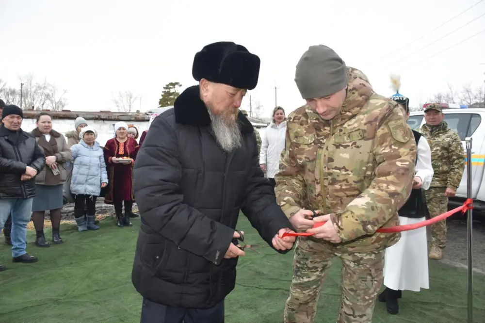 В Казахстане открыт 162-й добровольный пункт пожаротушения «Ауыл құтқарушылары» (2)