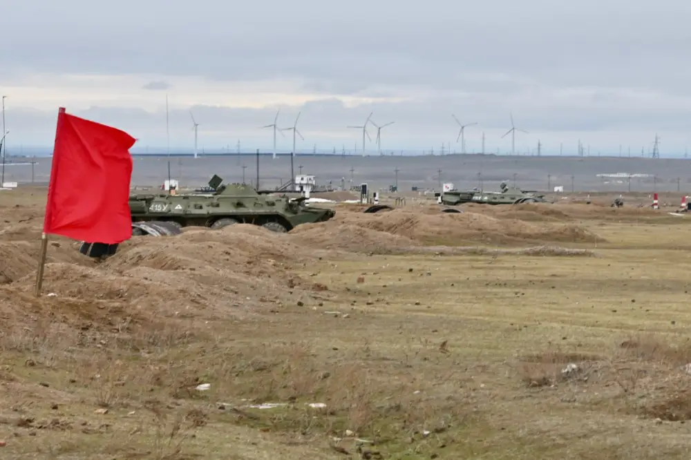 На полигоне 'Шошкала' завершились ротные тактические учения {city2}