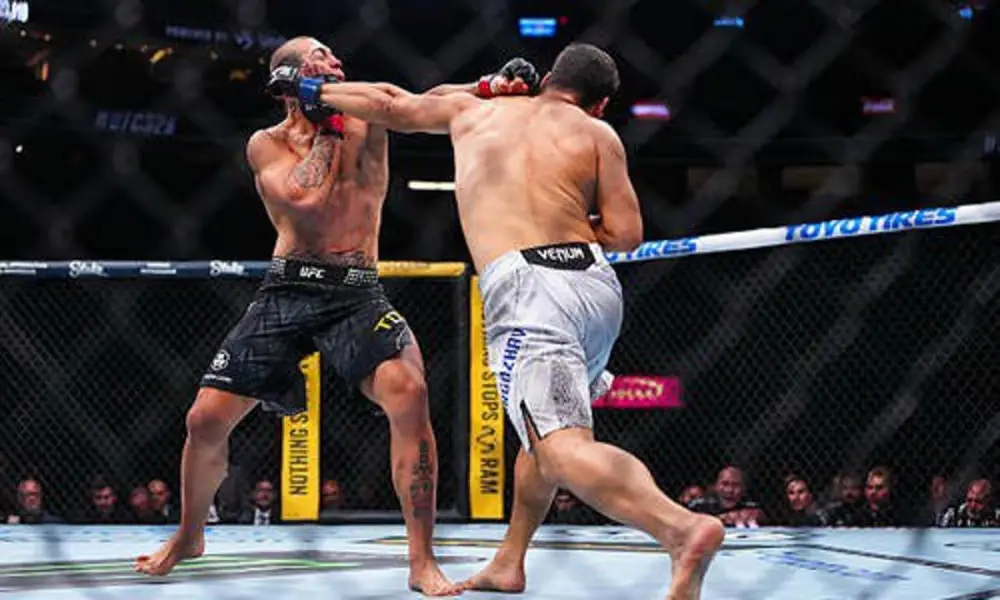 Дияр Нургожай одержал победу на турнире UFC 326 в Лас-Вегасе {city2}