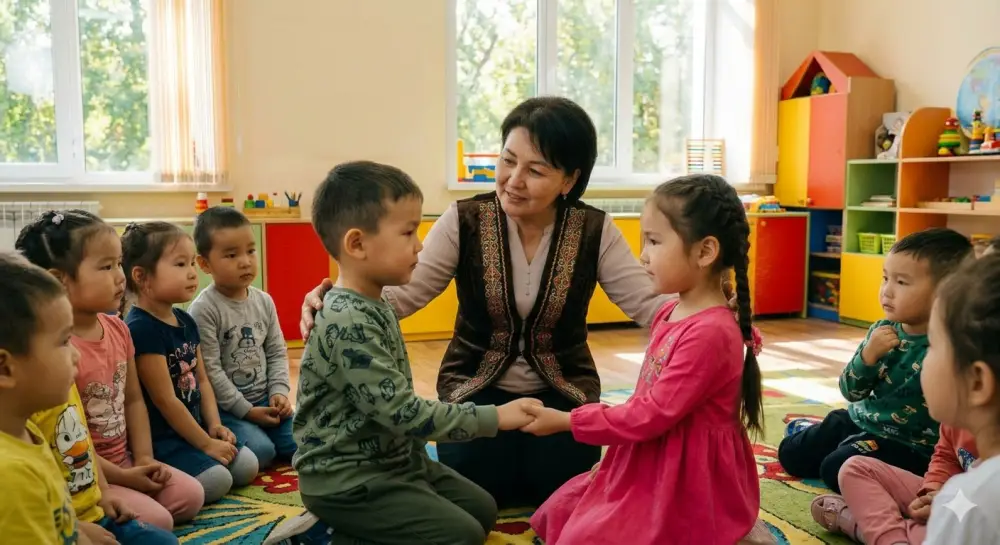 Внедрение служб медиации в казахстанских детсадах и колледжах как шаг к улучшению межличностных отношений и профилактике буллинга {city2}