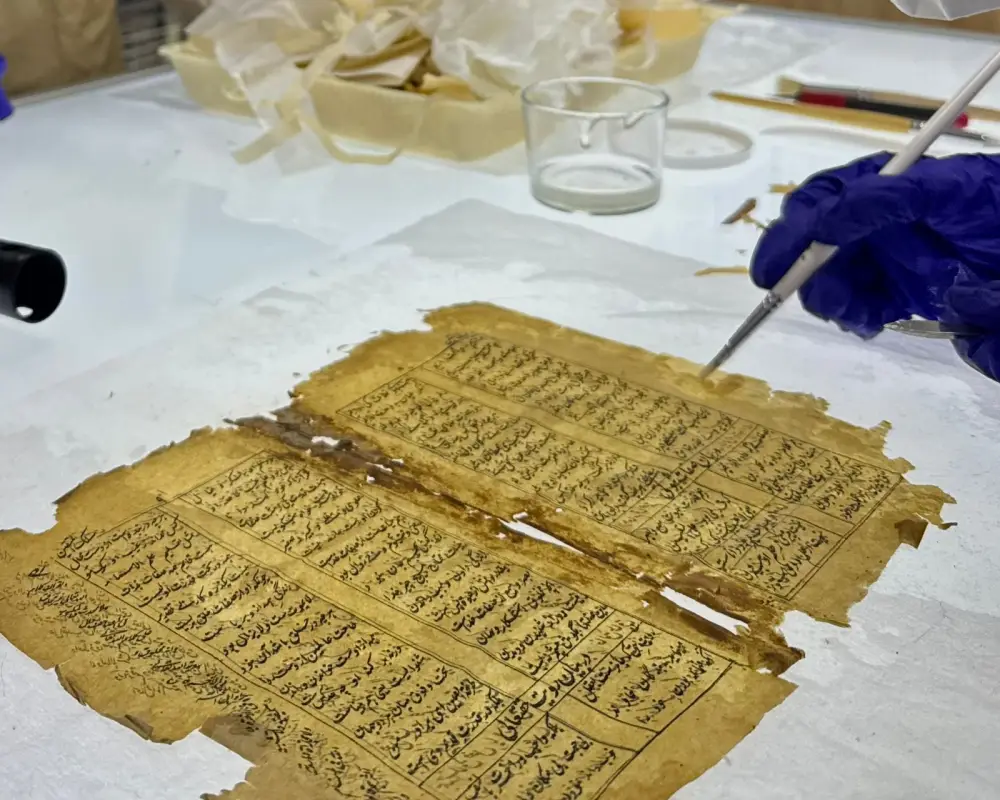 В Национальном центре рукописей провели мастер-класс по сохранению редких книг (3)