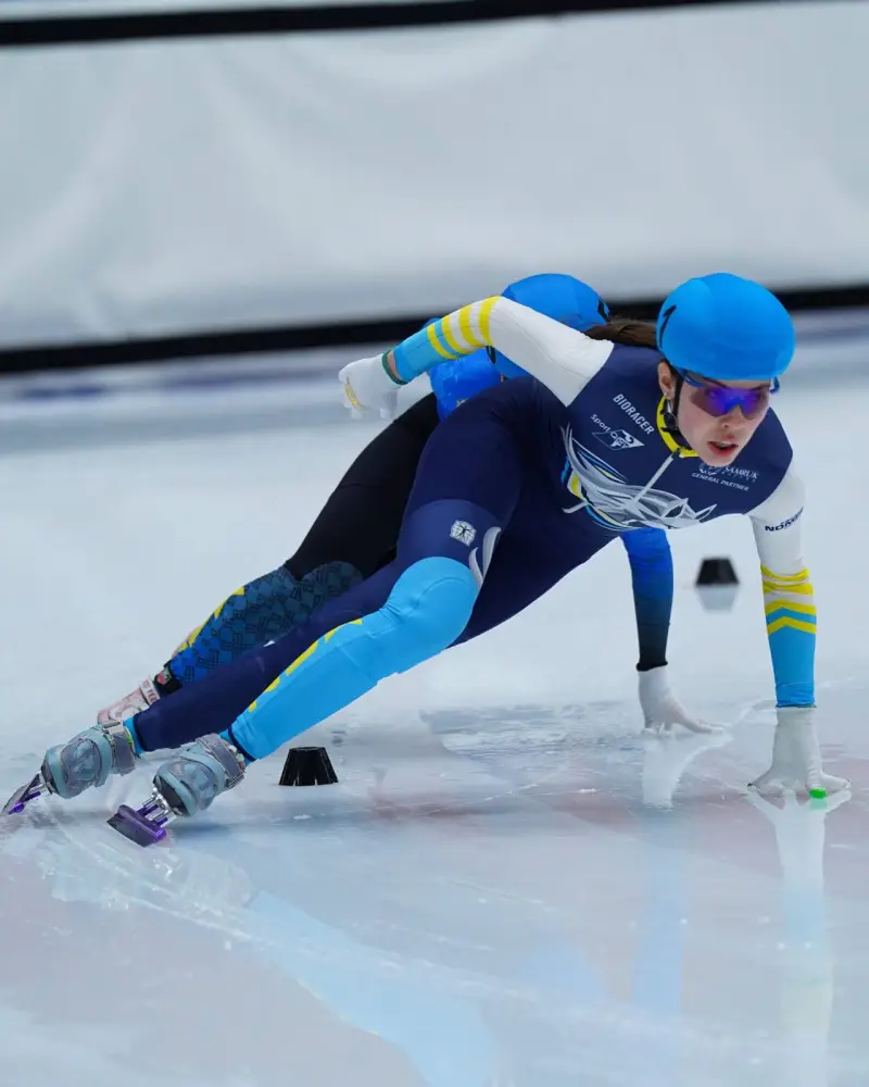 Стали известны победители и призеры чемпионата Казахстана по шорт-треку (6)