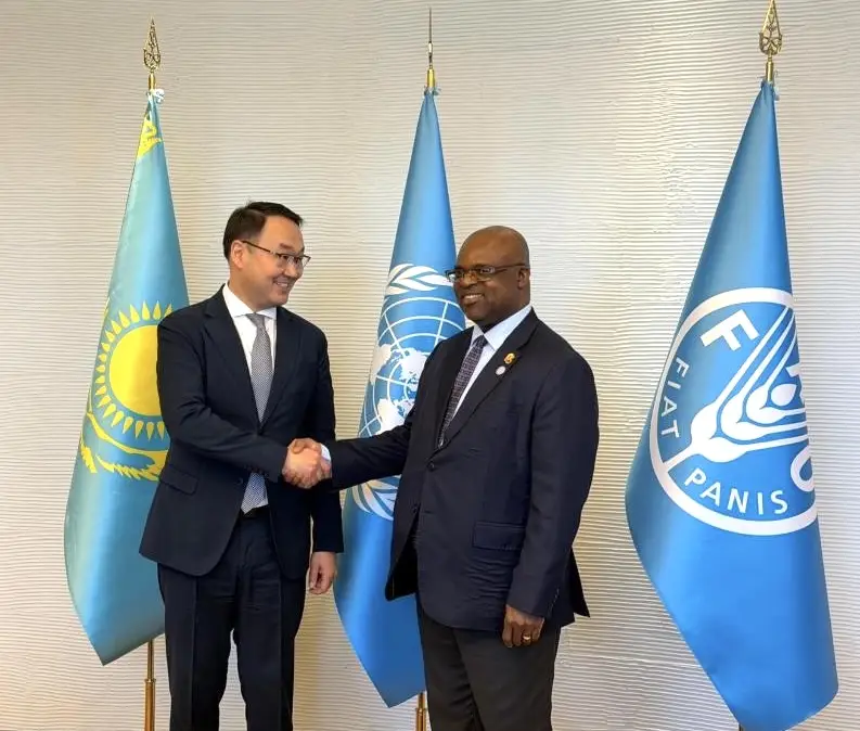 Казахстан продвигает глобальные инициативы по водной безопасности и аграрному сотрудничеству в Риме (2)