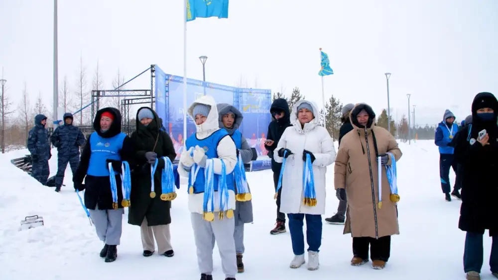 Массовый забег в поддержку новой Конституции прошел в Астане (8)
