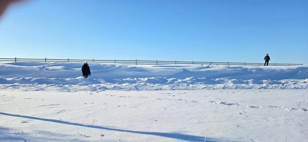 Зима без заносов: на трассе «Астана – Кокшетау» тестируют новую снегозащитную систему (3)