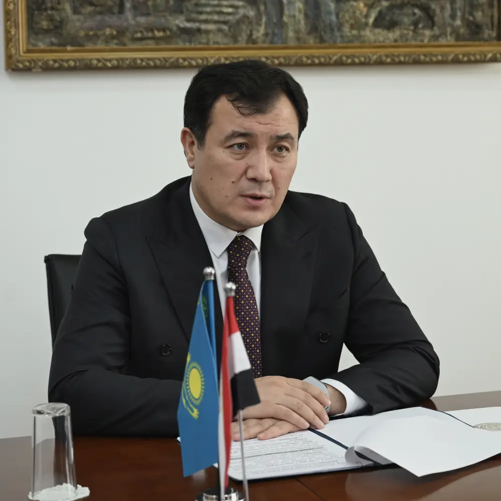 В Астане прошла встреча заместителя министра иностранных дел Казахстана с послом Египта {city2}