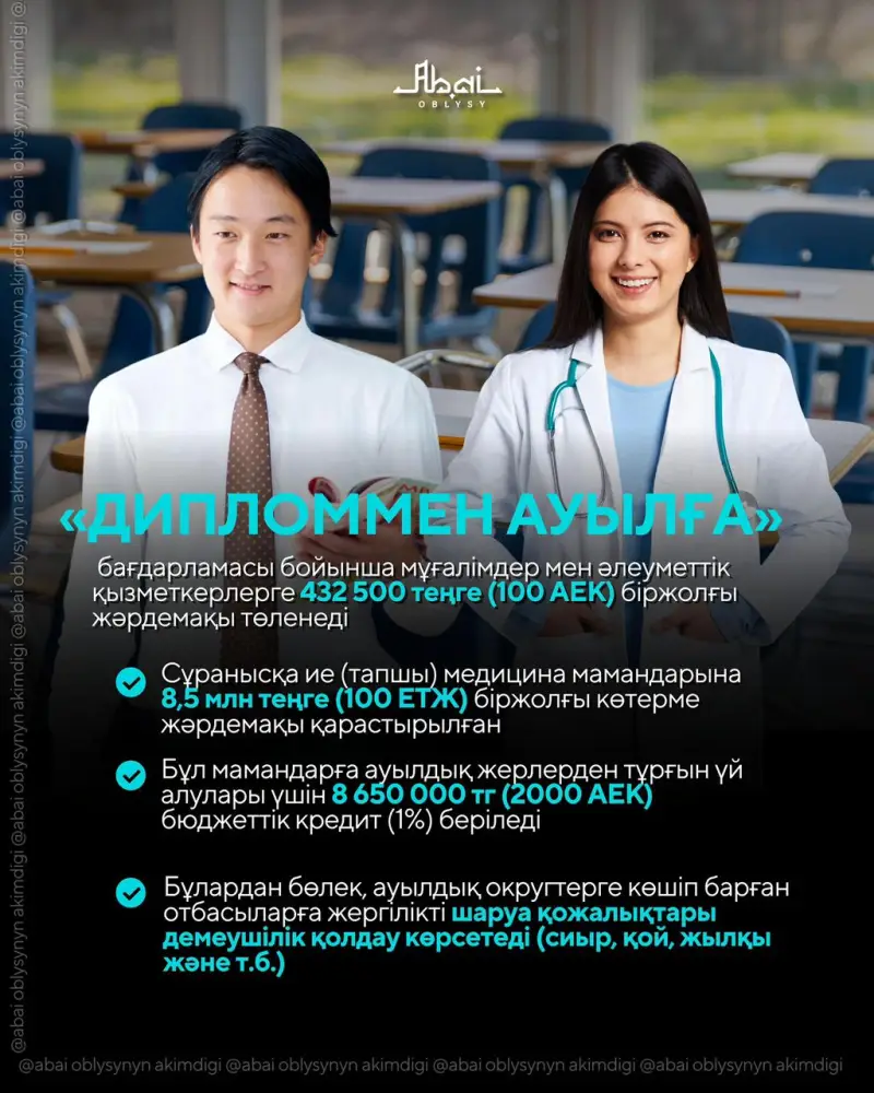 Семей запускает проект «Қаладан – ауылға» {city2}