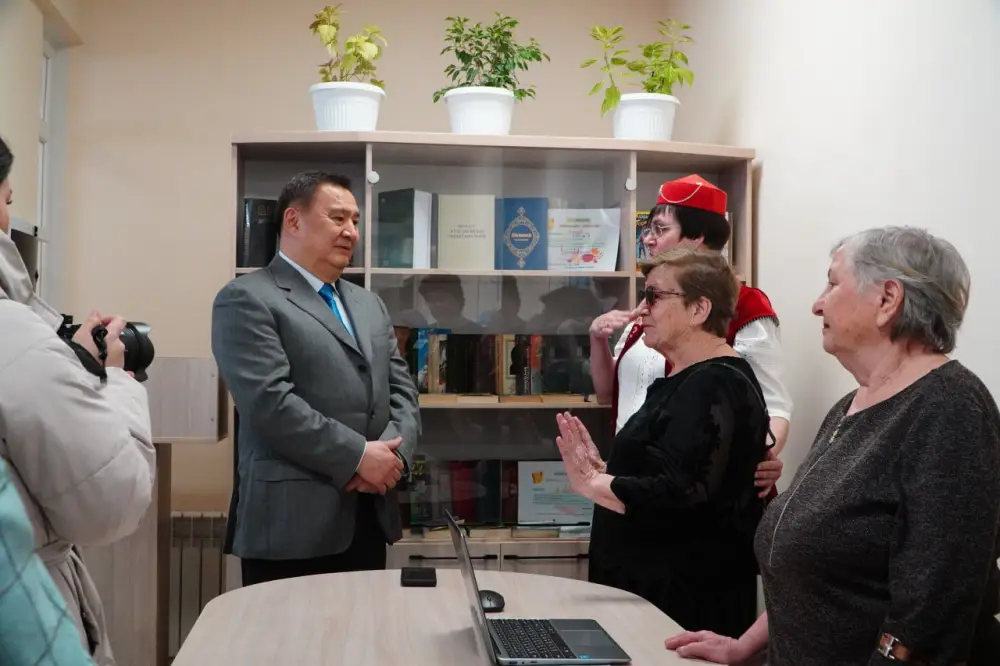 Открытие центра активного долголетия в Аршалынском районе: новый шаг к улучшению качества жизни пожилых людей {city2}