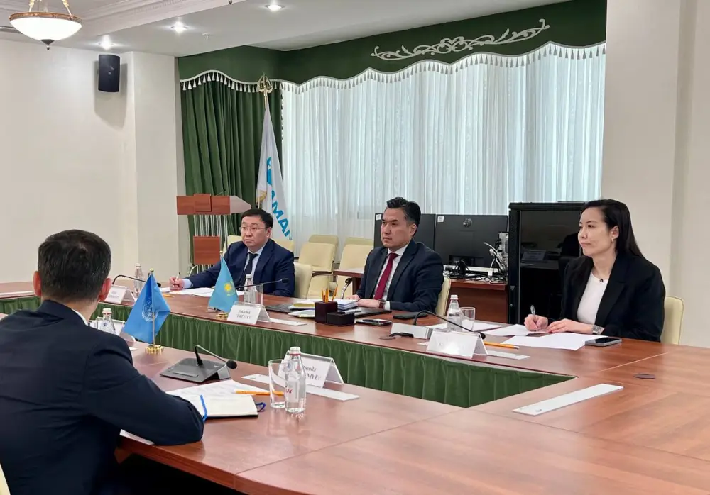 Сотрудничество Казахстана и ООН в области социальной защиты и миграции {city2}